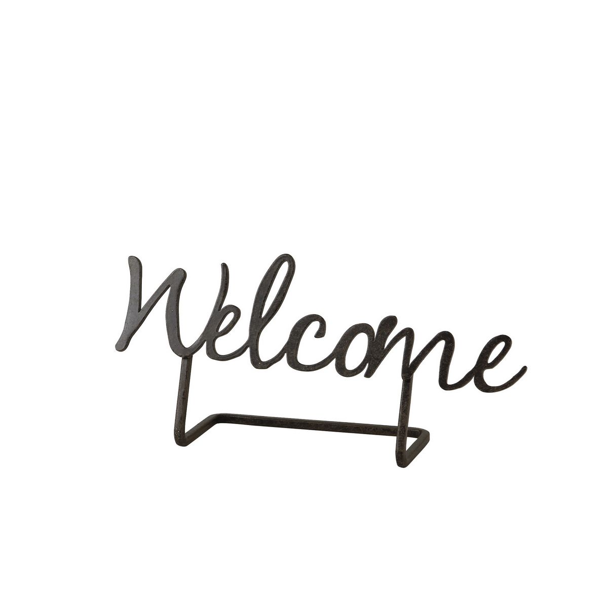SOW/サインデコ アイアン Welcome ブラック Sサイズ/DTDT2451BKSW
