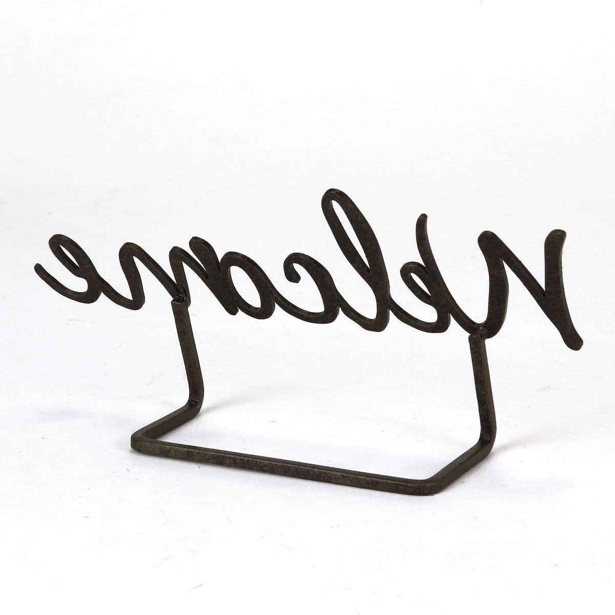 SOW/サインデコ アイアン Welcome ブラック Sサイズ/DTDT2451BKSW