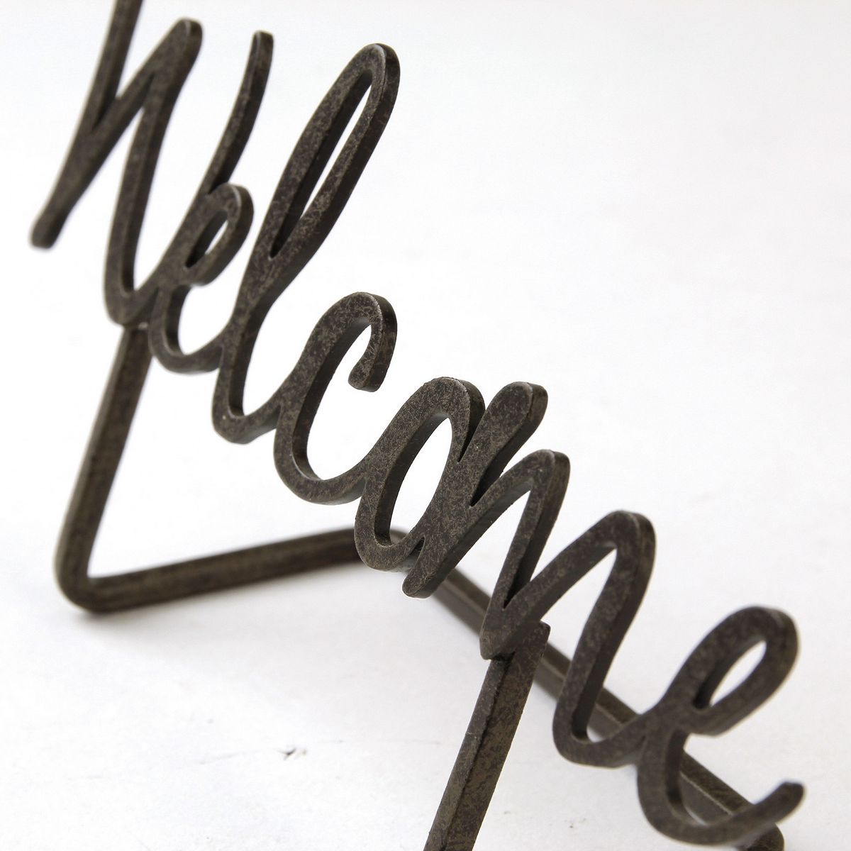 SOW/サインデコ アイアン Welcome ブラック Sサイズ/DTDT2451BKSW