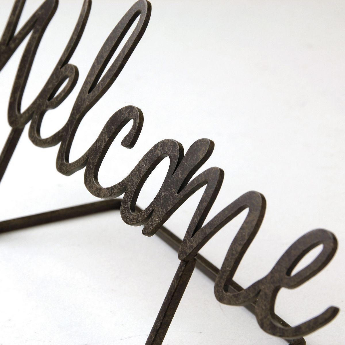 SOW/サインデコ アイアン Welcome ブラック Lサイズ/DTDT2453BKSW