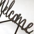 SOW/サインデコ アイアン Welcome ブラック Lサイズ/DTDT2453BKSW