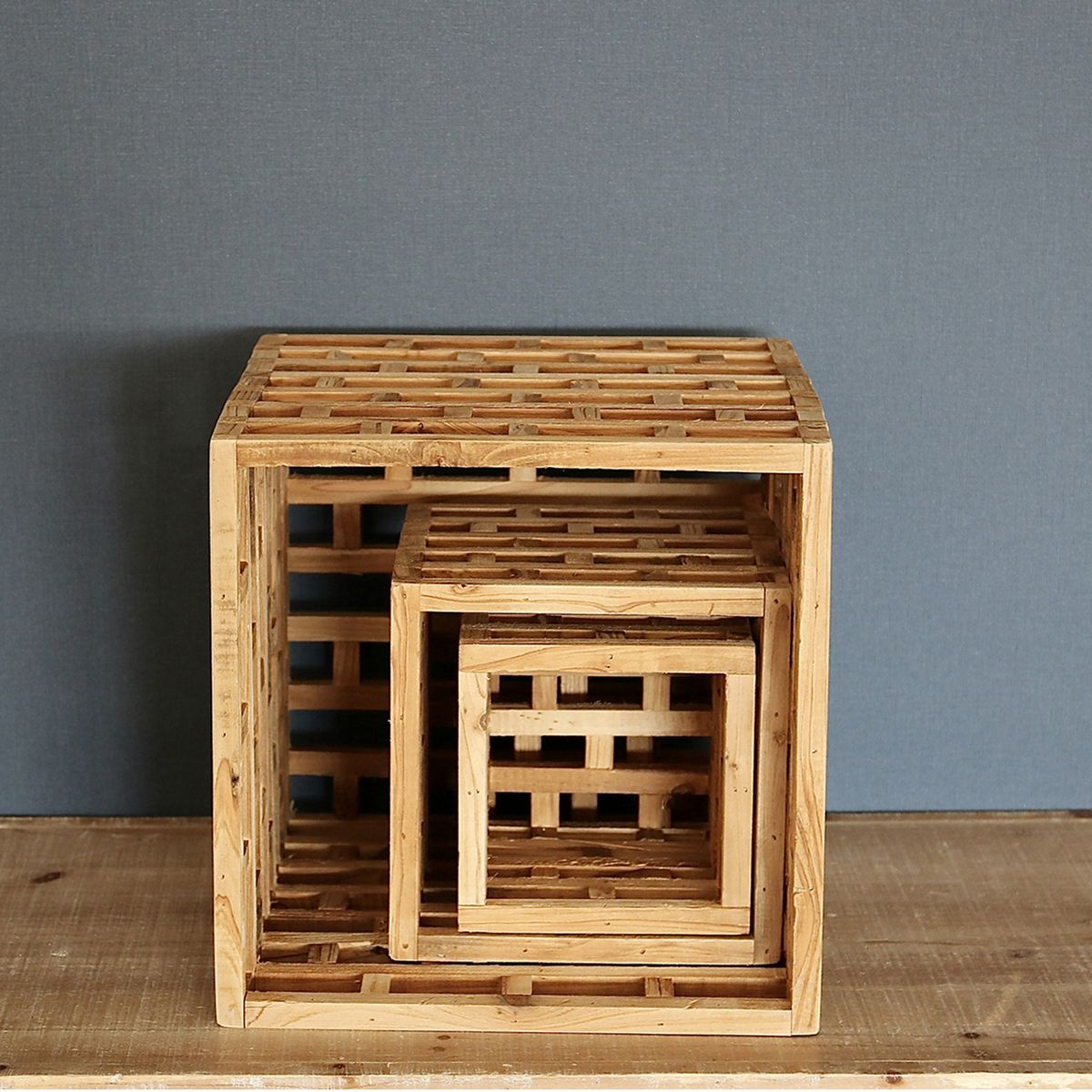 SOW/TUMU ウッドディスプレイボックススクエア Mサイズ/HYHY1001M