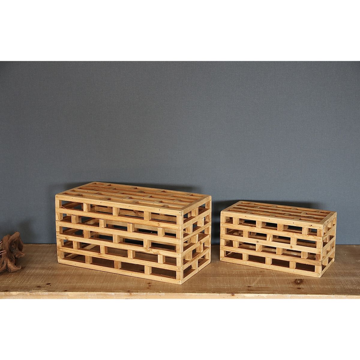 SOW/TUMU ウッドディスプレイボックスワイド Sサイズ/HYHY1002S