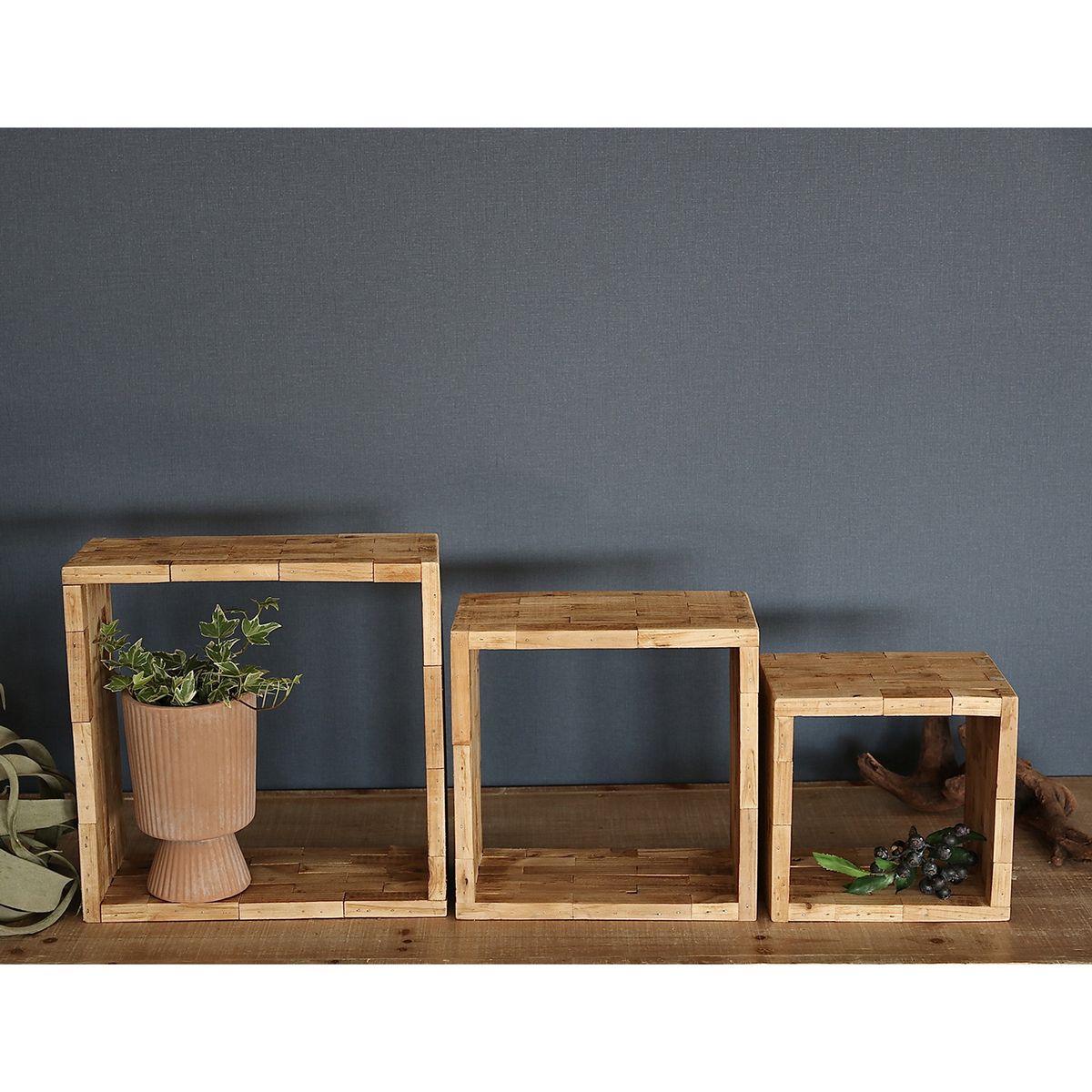 SOW/TUMU ウッドディスプレイボックス 3サイズセット/HYHY2001