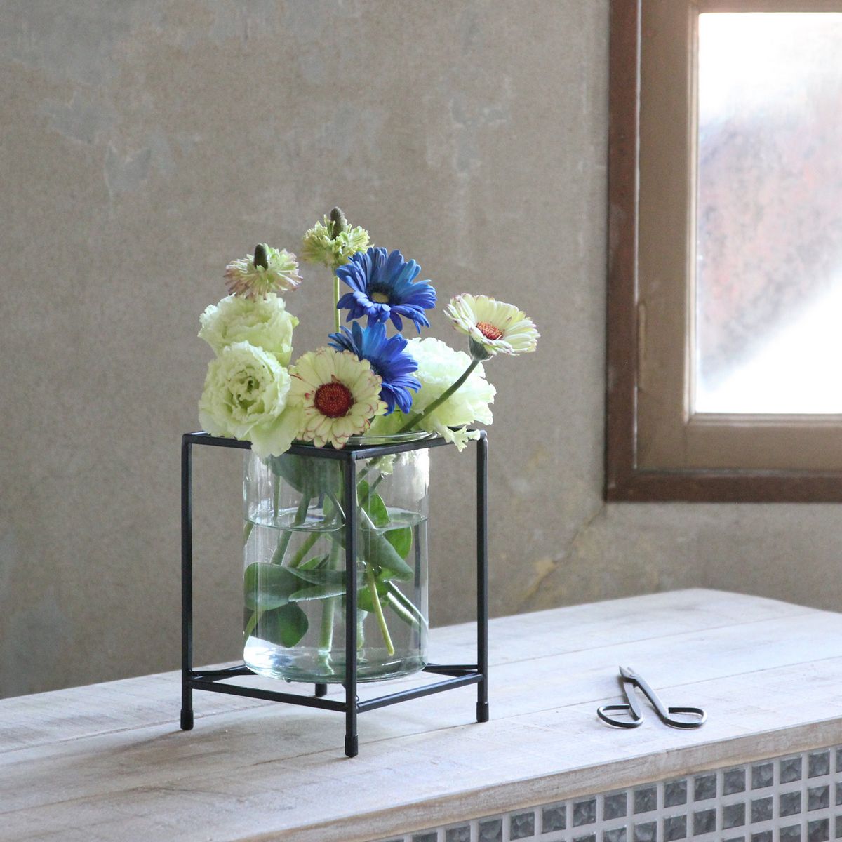 SOW/アイアンスタンド フラワーベース Sサイズ/ZHGS2211SW