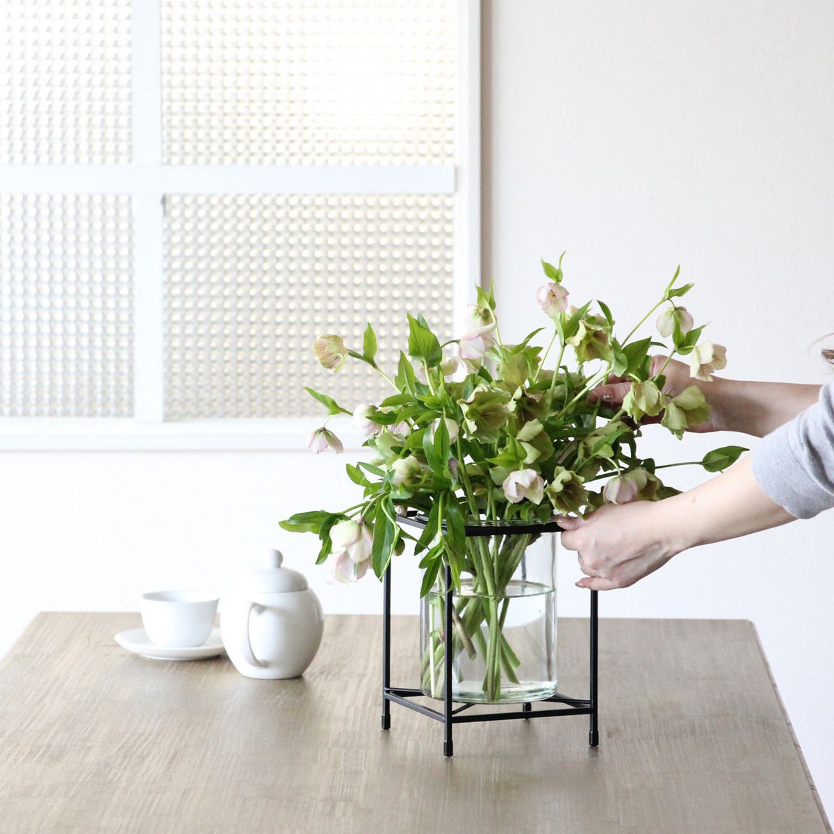 SOW/アイアンスタンド フラワーベース Sサイズ/ZHGS2211SW