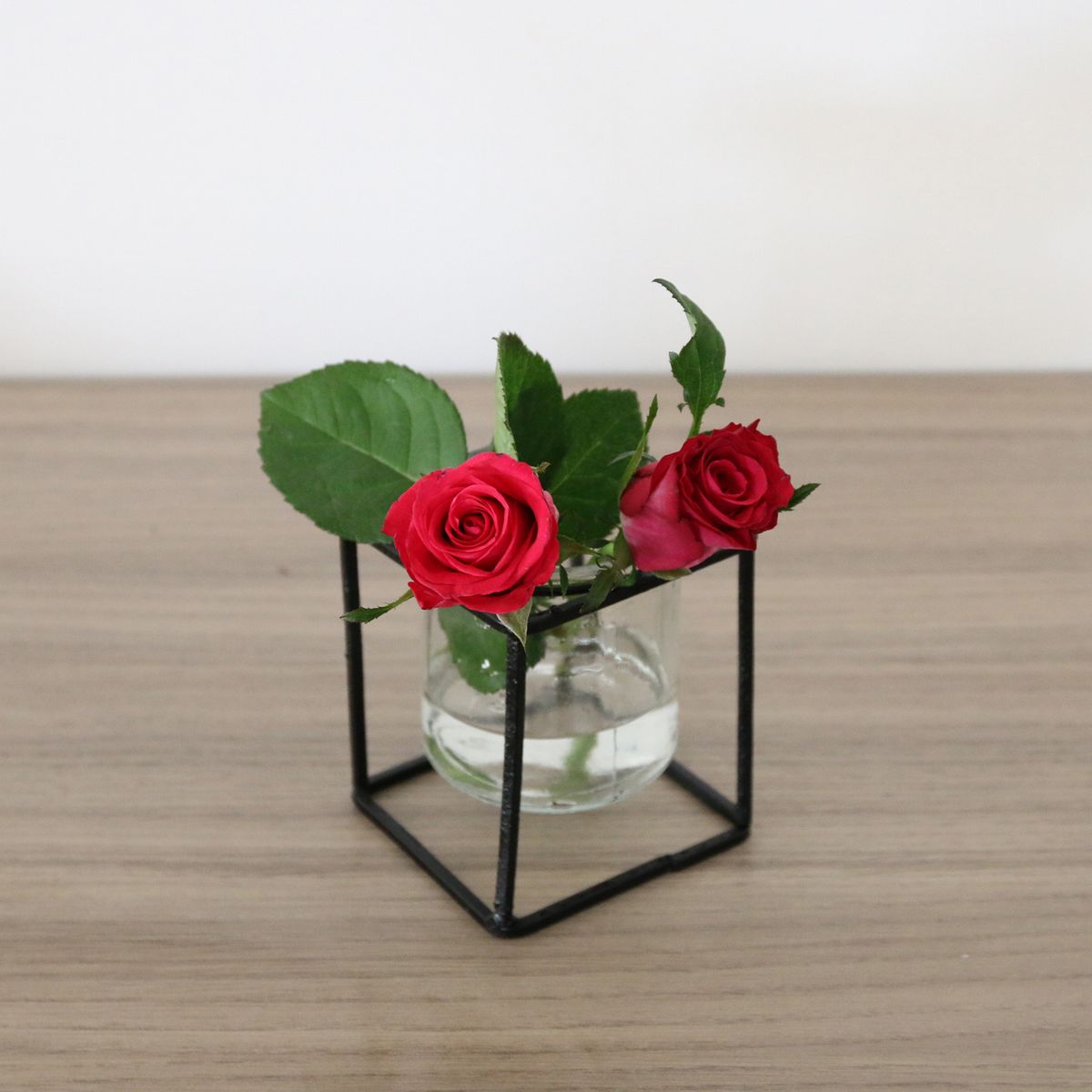 SOW/アイアンスタンド フラワーベース スクエア Sサイズ/ZHGS2611