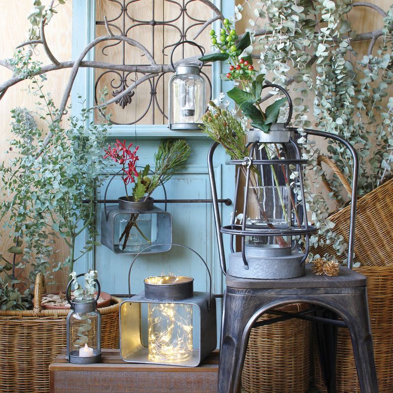 SOW/ガレージ ブリキランタンベース ボトル Lサイズ/NFGR6033SW