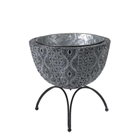 SOW/SCADINAVIAN メタルフラワー脚付きポット Sサイズ/FJGK2921SW