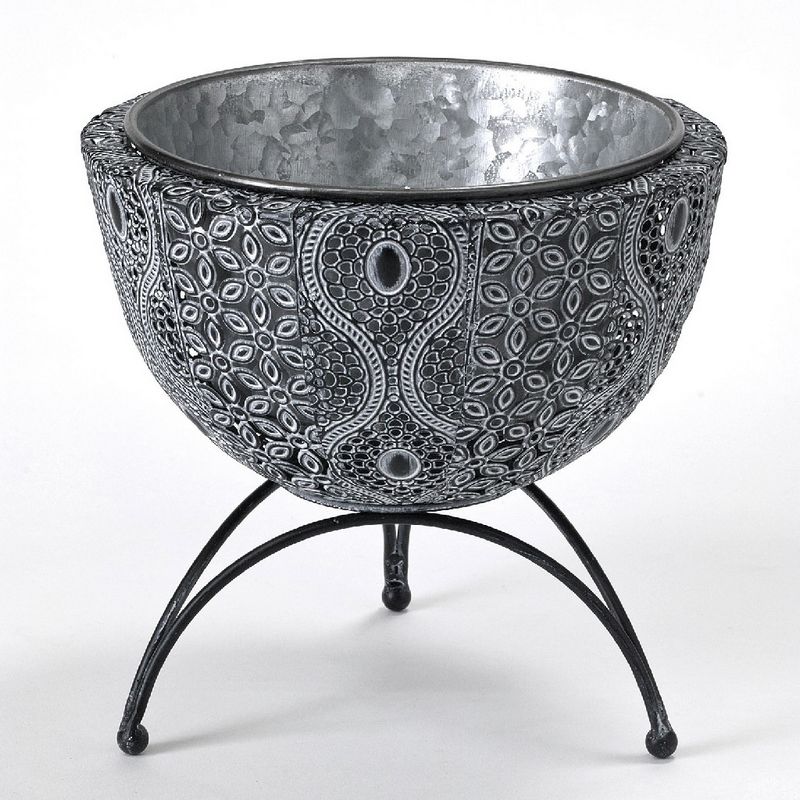 SOW/SCADINAVIAN メタルフラワー脚付きポット Sサイズ/FJGK2921SW