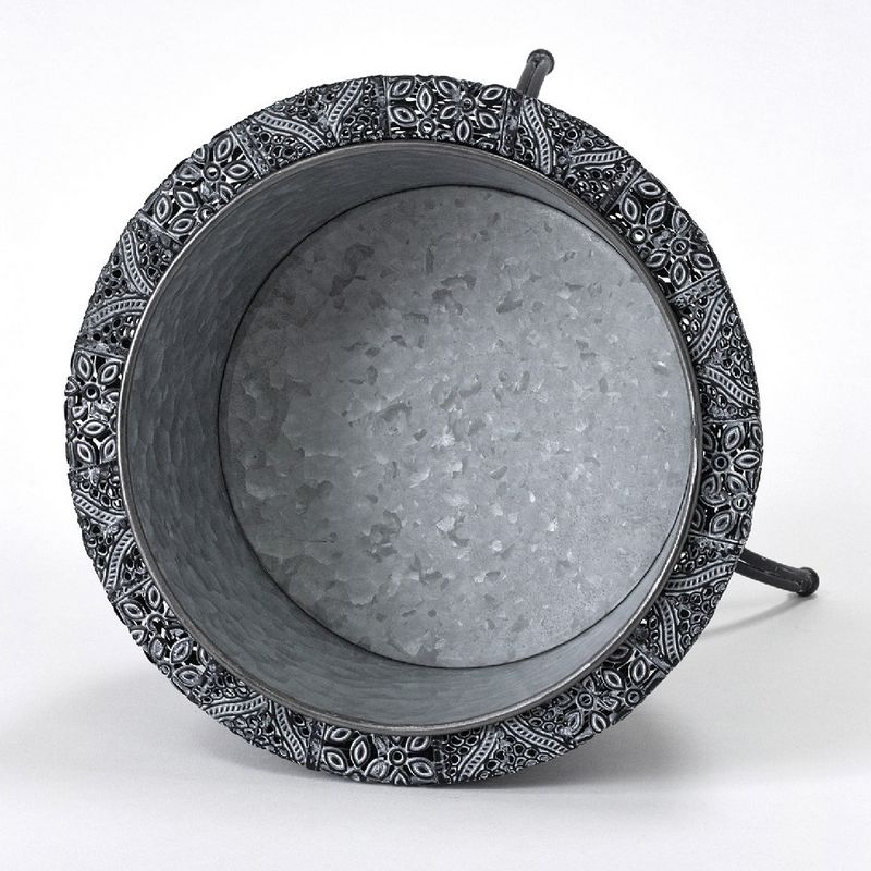 SOW/SCADINAVIAN メタルフラワー脚付きポット Lサイズ/FJGK2923SW