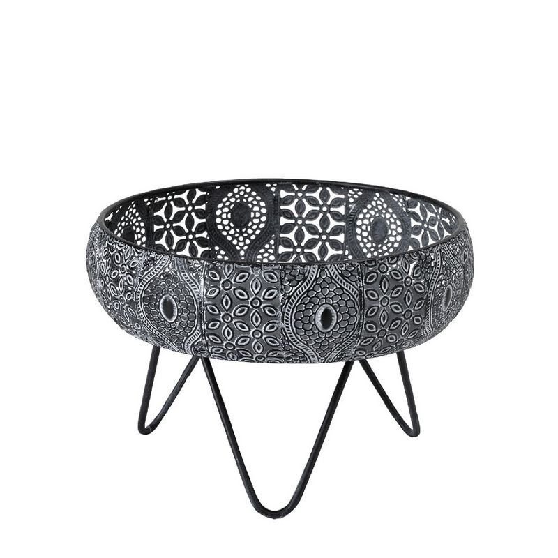 SOW/SCADINAVIAN メタルフラワー脚付きバスケット Sサイズ/FJGK2911SW