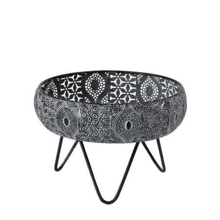 SOW/SCADINAVIAN メタルフラワー脚付きバスケット Sサイズ/FJGK2911SW