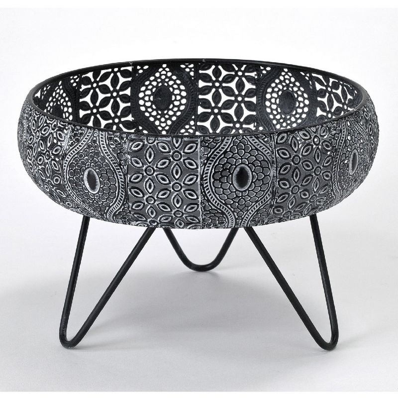 SOW/SCADINAVIAN メタルフラワー脚付きバスケット Sサイズ/FJGK2911SW