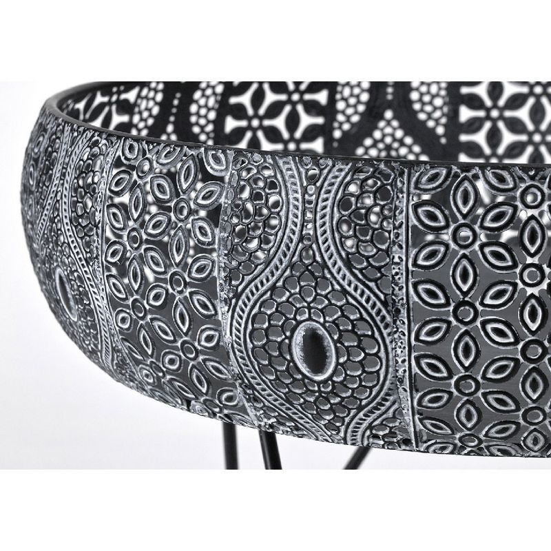 SOW/SCADINAVIAN メタルフラワー脚付きバスケット Lサイズ/FJGK2913SW