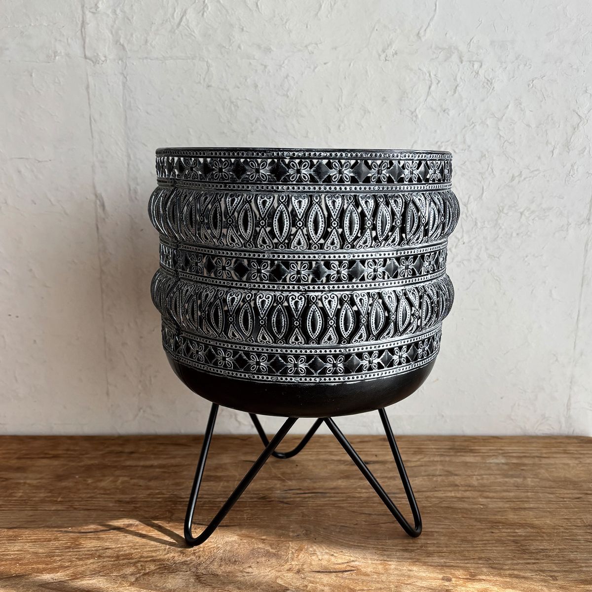 SOW/SCADINAVIANメタルフラワー バスケットスタンド Sサイズ/FJGK7002