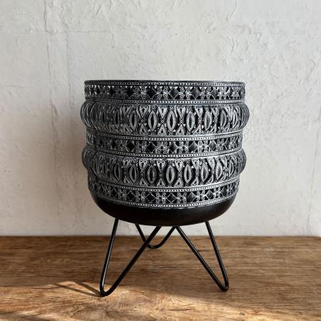 SOW/SCADINAVIANメタルフラワー バスケットスタンド Sサイズ/FJGK7002