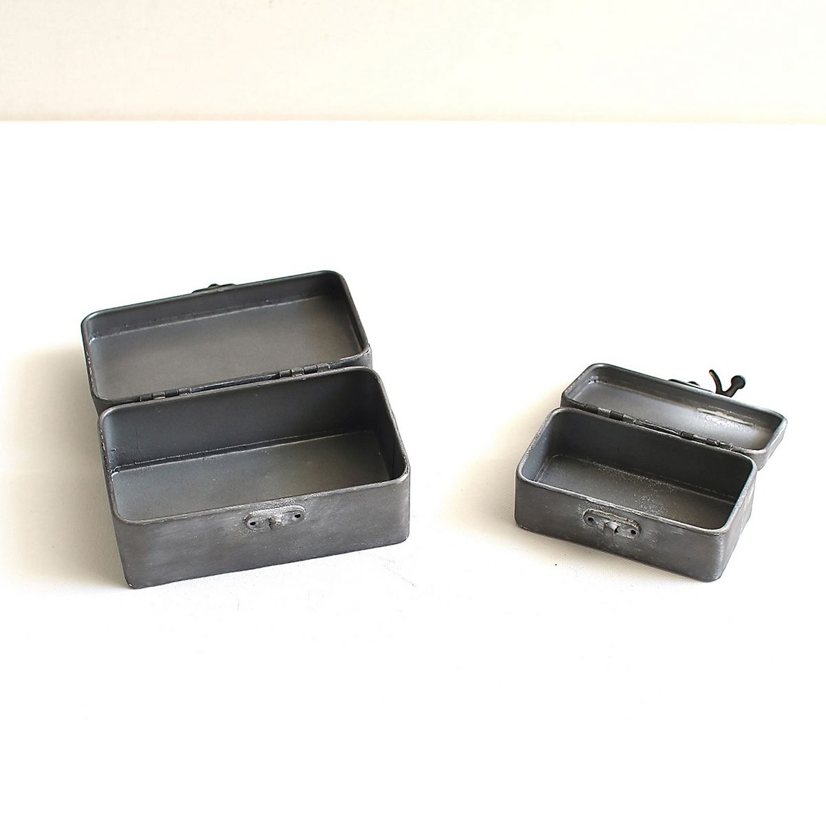 SOW/ブリキミニボックス グレー Sサイズ/DLMM1200S