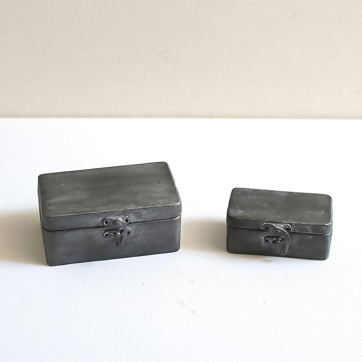 SOW/ブリキミニボックス グレー Mサイズ/DLMM1200M