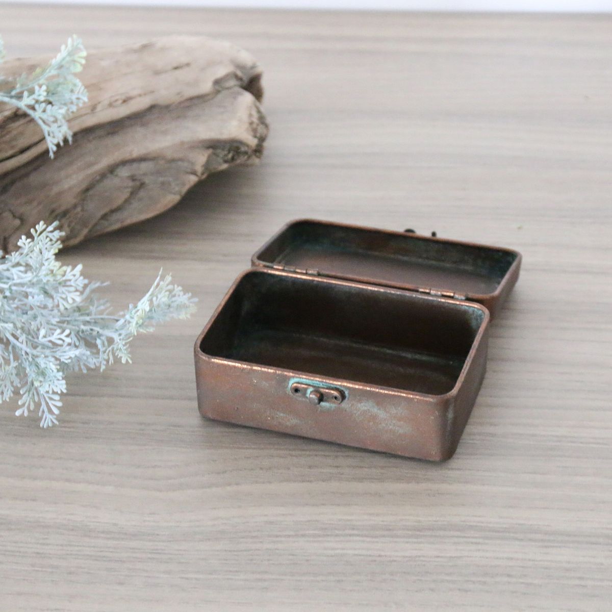 SOW/ブリキミニボックス ブロンズ Sサイズ/DLMM1300S