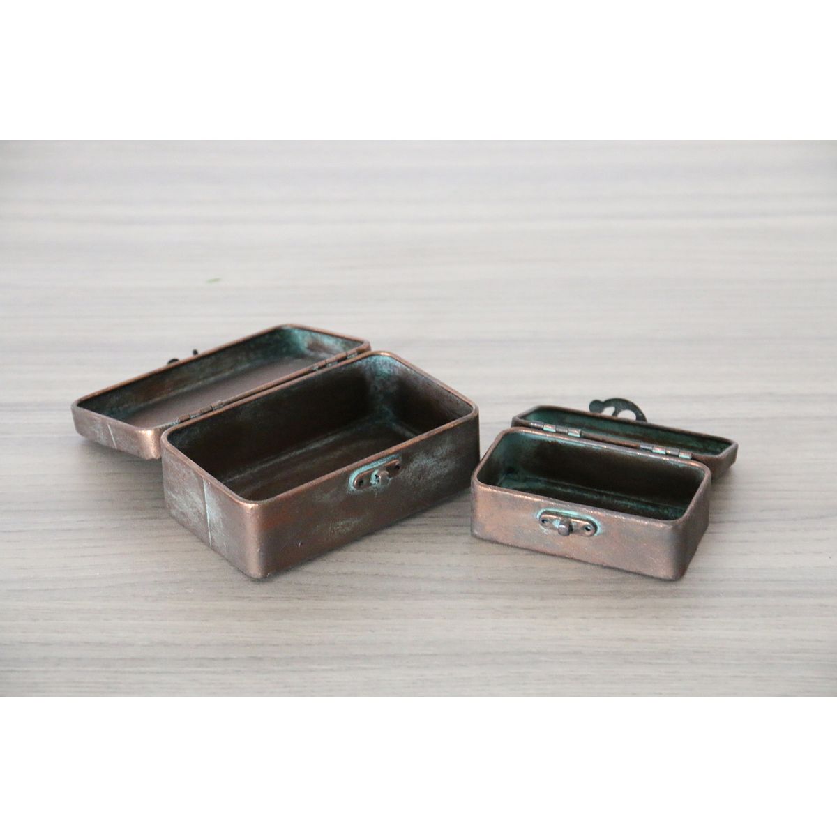 SOW/ブリキミニボックス ブロンズ Sサイズ/DLMM1300S