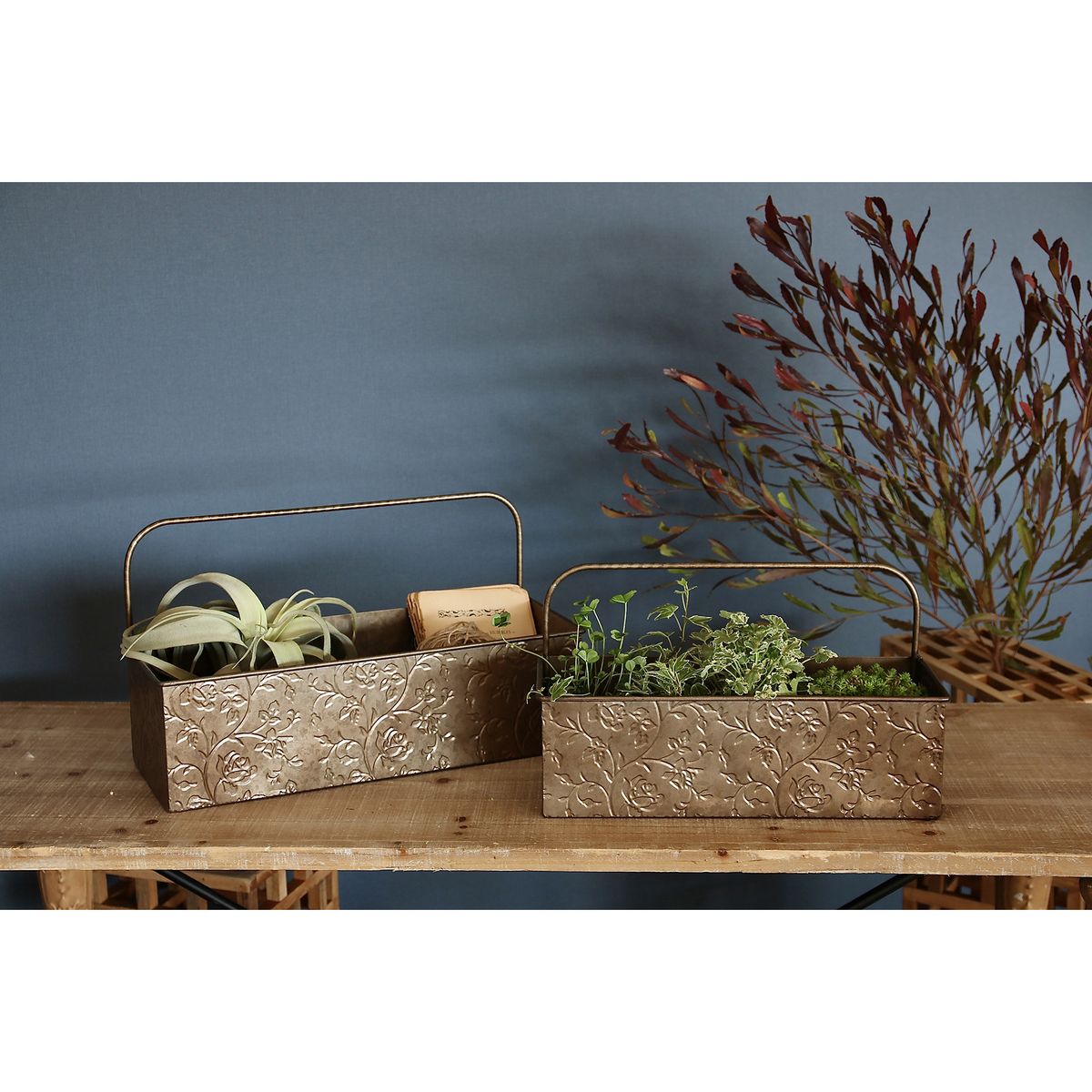 SOW/ノルディックリーフ ハンドルプランター ローズ Sサイズ/FJGG2601