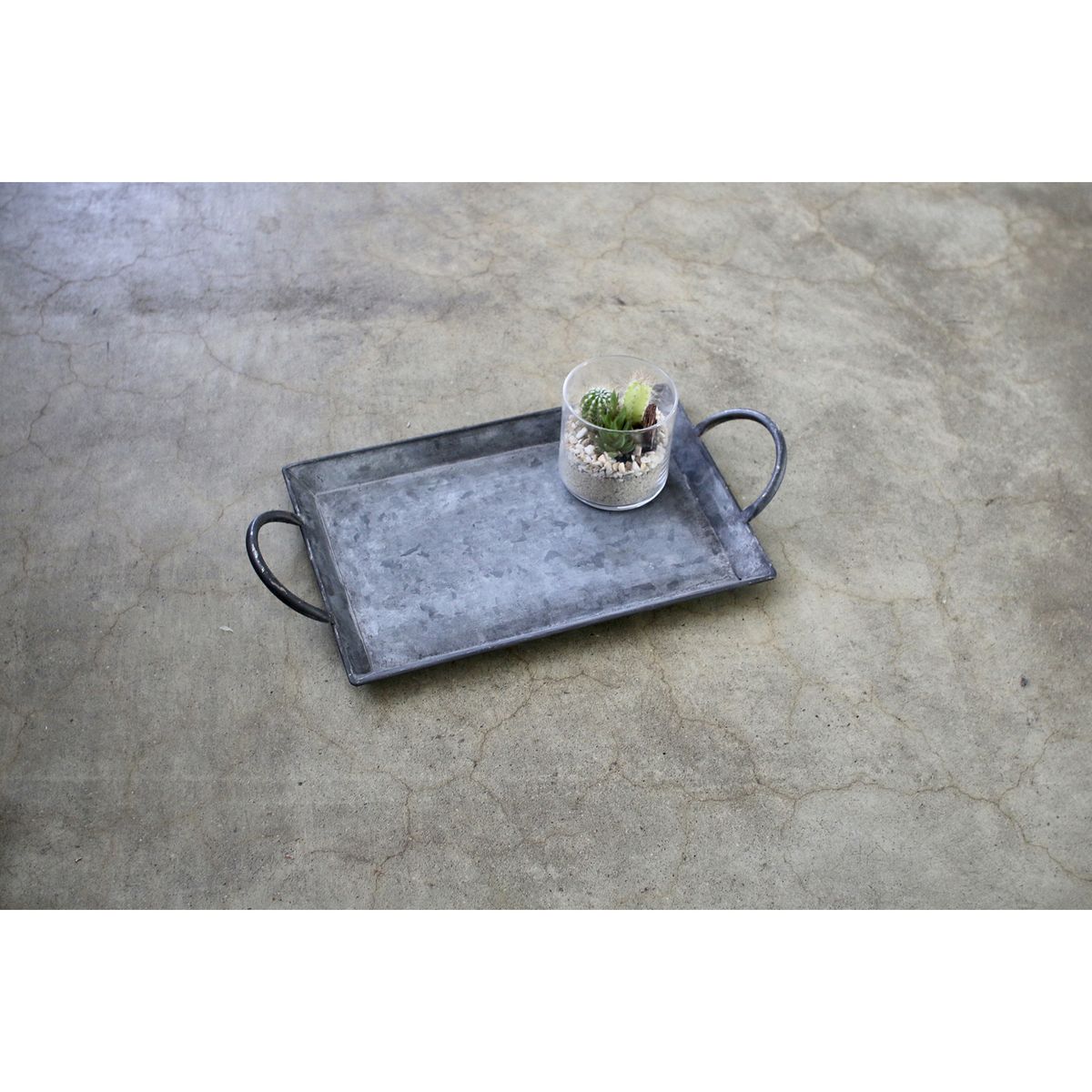 SOW/ブリキレクトハンドルプレート Sサイズ/BAGT3101S