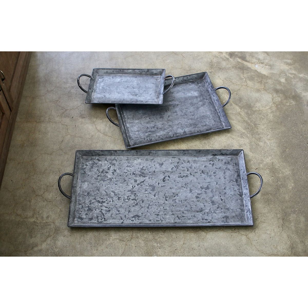 SOW/ブリキレクトハンドルプレート Sサイズ/BAGT3101S