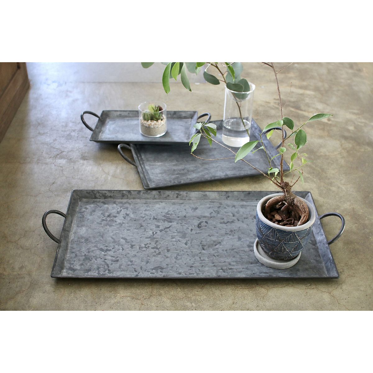 SOW/ブリキレクトハンドルプレート Lサイズ/BAGT3101L