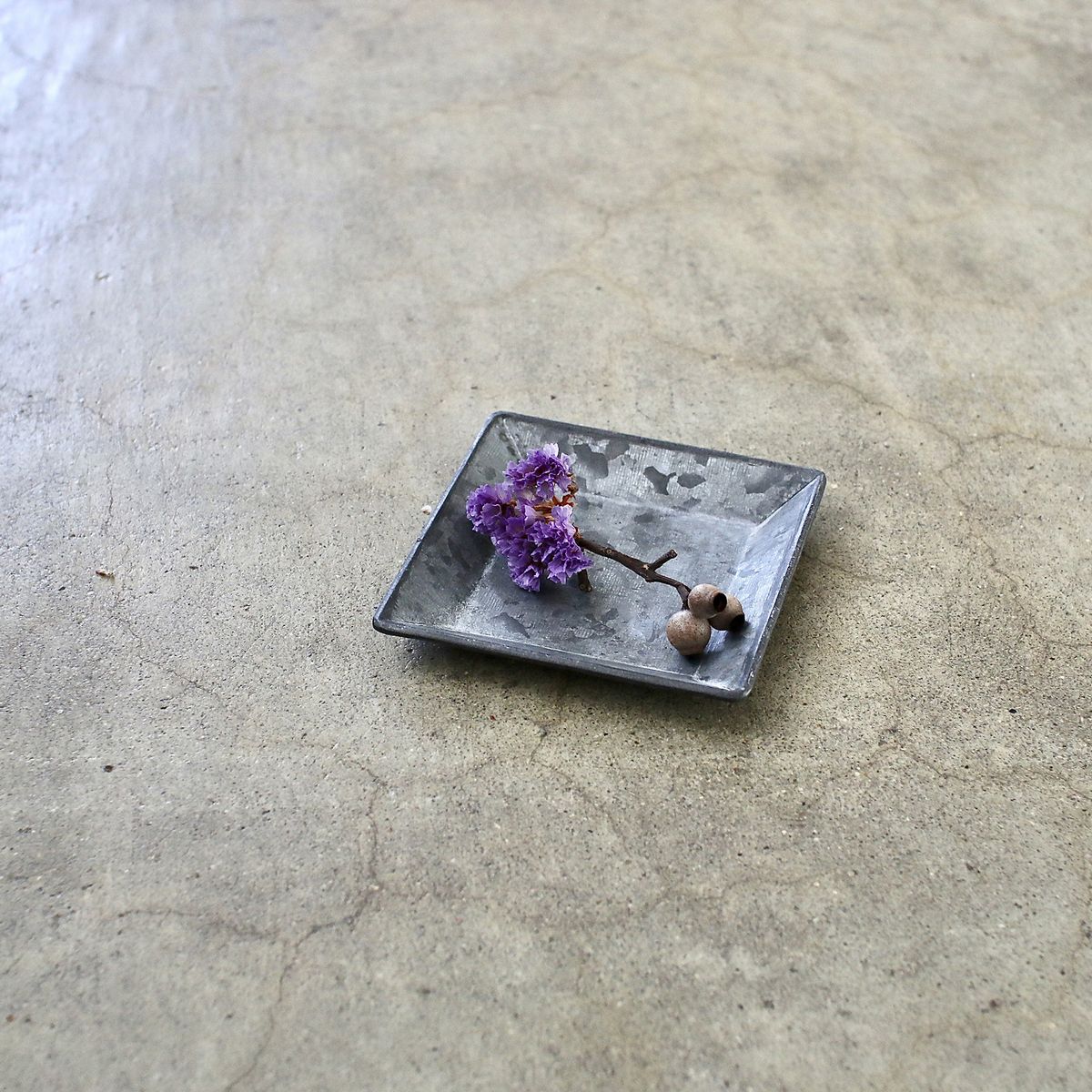 SOW/ブリキスクエアプレート Sサイズ/BAGT3201S