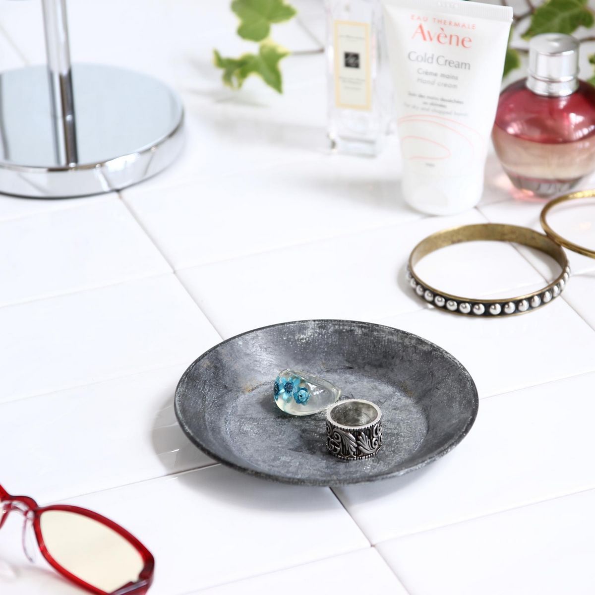 SOW/ブリキラウンドトレイ Sサイズ/BAGT1642SW