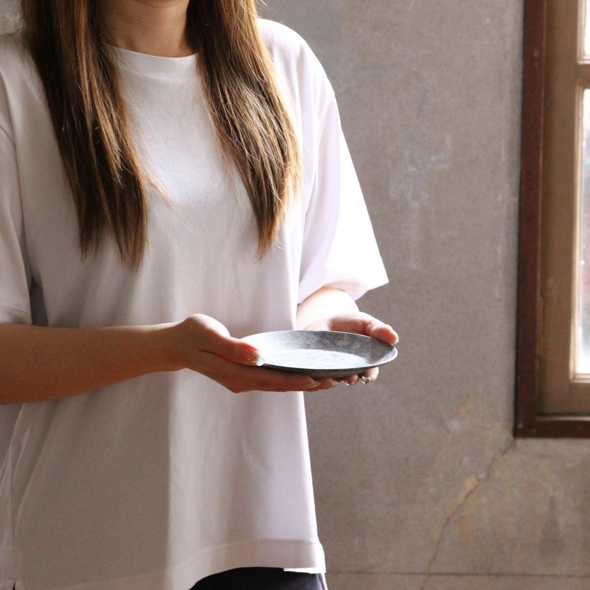 SOW/ブリキラウンドトレイ Mサイズ/BAGT1643SW