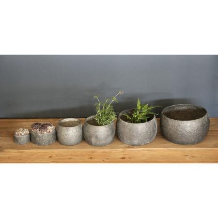 SOW/ブリキプランター ラウンド XSサイズ/BAGP1001XS