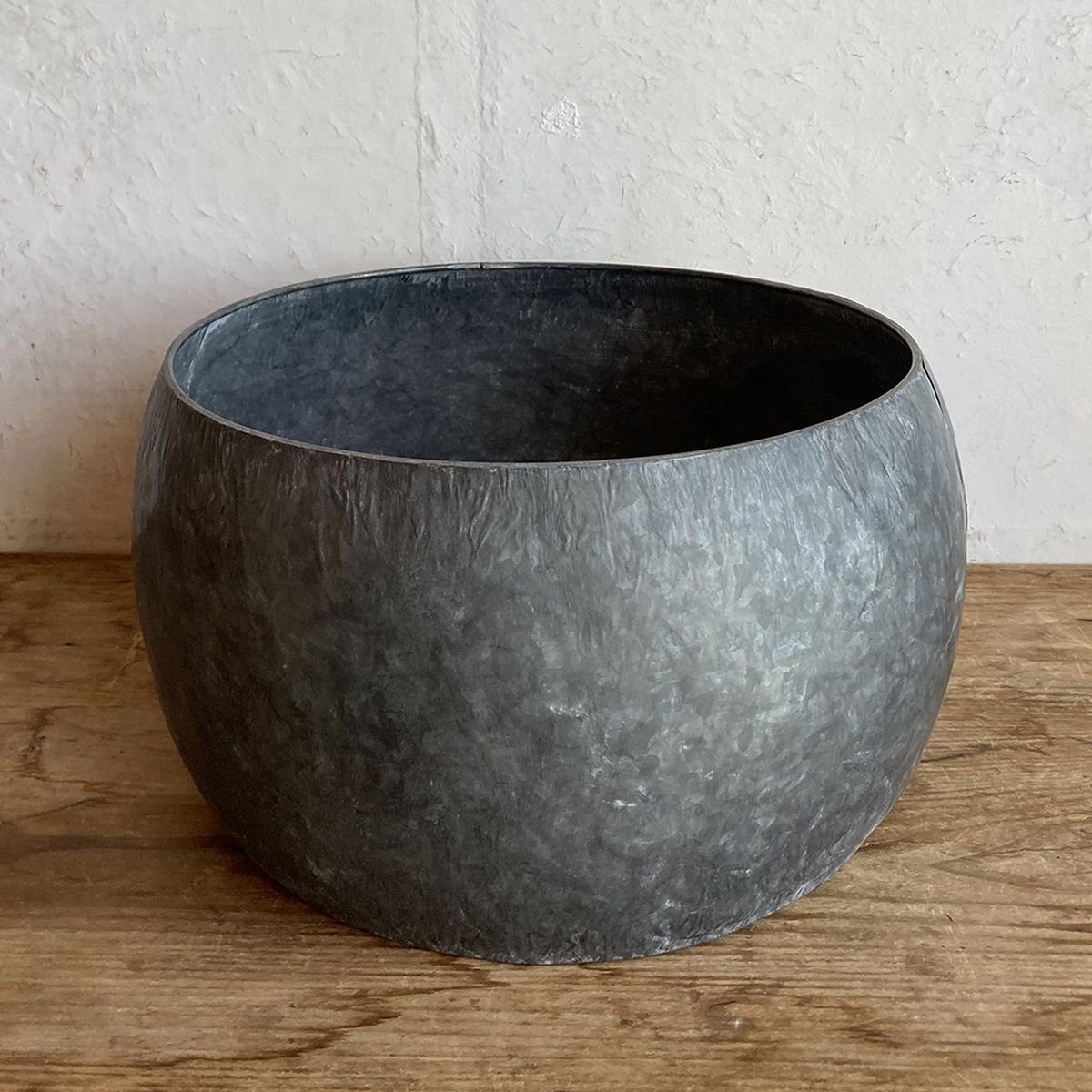 SOW/ブリキプランター ラウンド Lサイズ/BAGP1001L