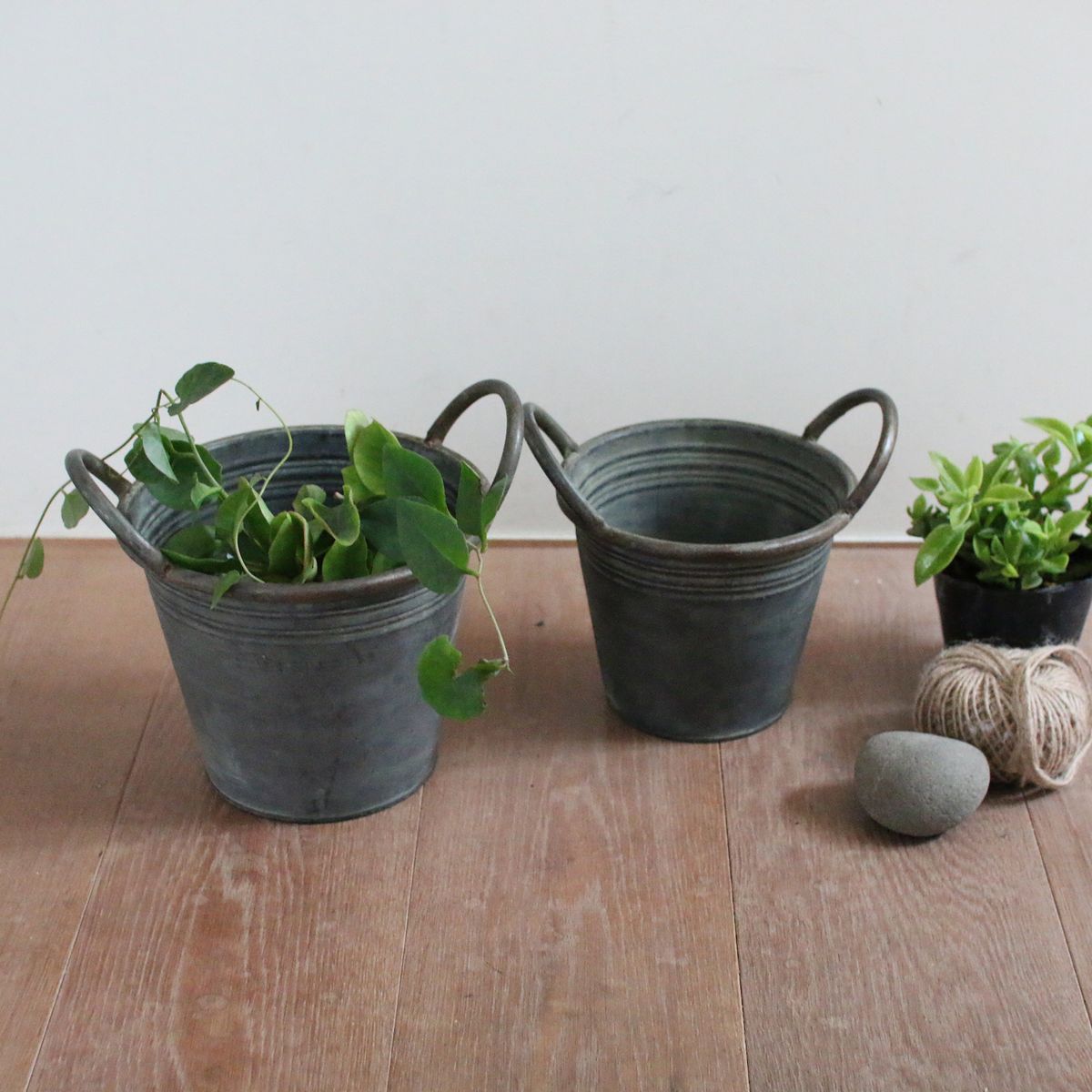 SOW/ブリキハンドルポット Sサイズ/BAGP1003S