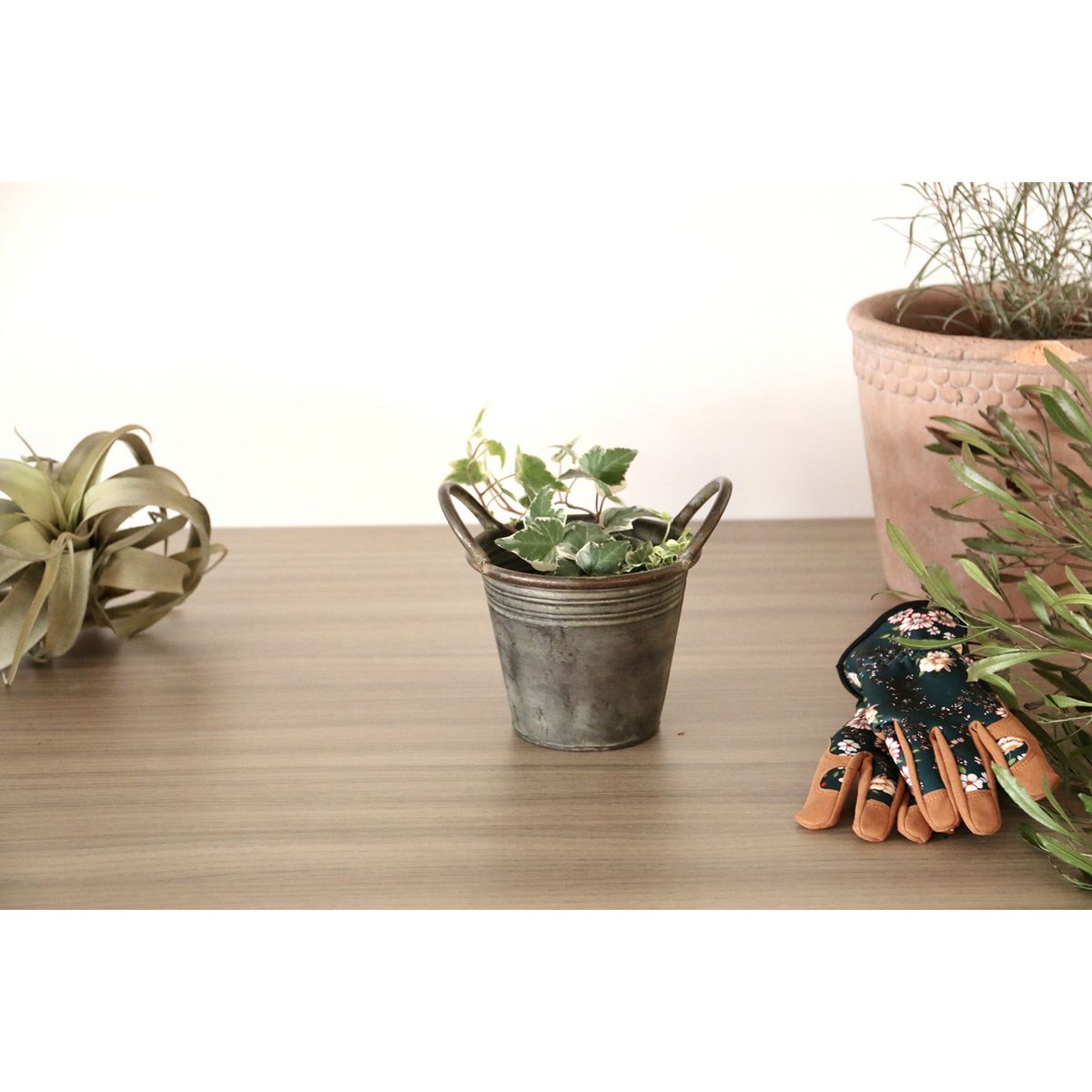 SOW/ブリキハンドルポット Sサイズ/BAGP1003S