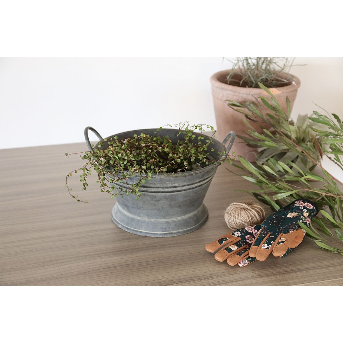 SOW/ブリキハンドルバケツ Sサイズ/BAGP1004S