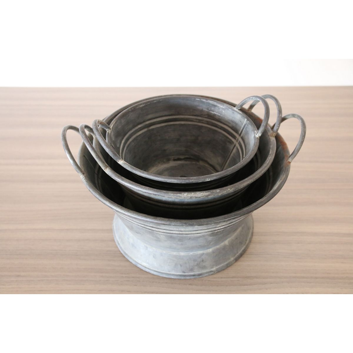 SOW/ブリキハンドルバケツ Lサイズ/BAGP1004L