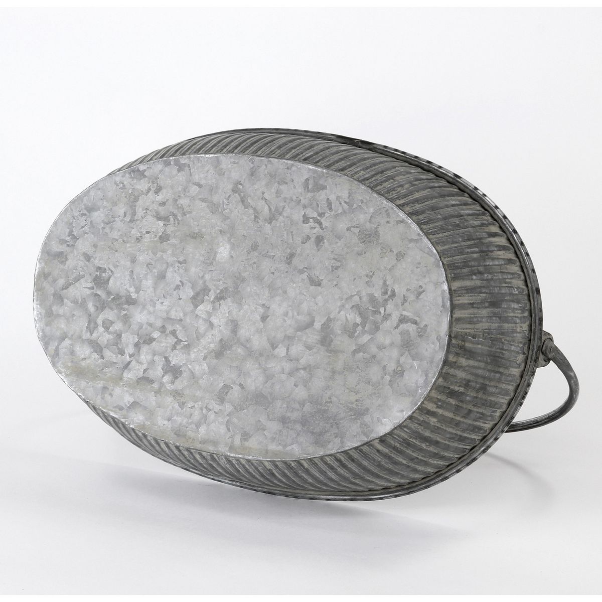 SOW/ブリキハンドル付きオーバルトレイ Lサイズ/BAGS2223SW
