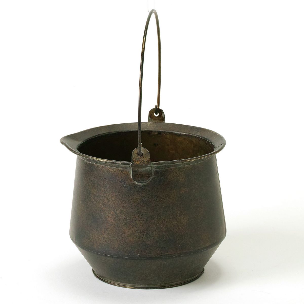 SOW/Deep Bloom ワンハンドルブリキラウンドポット Sサイズ/DTDT6041SW