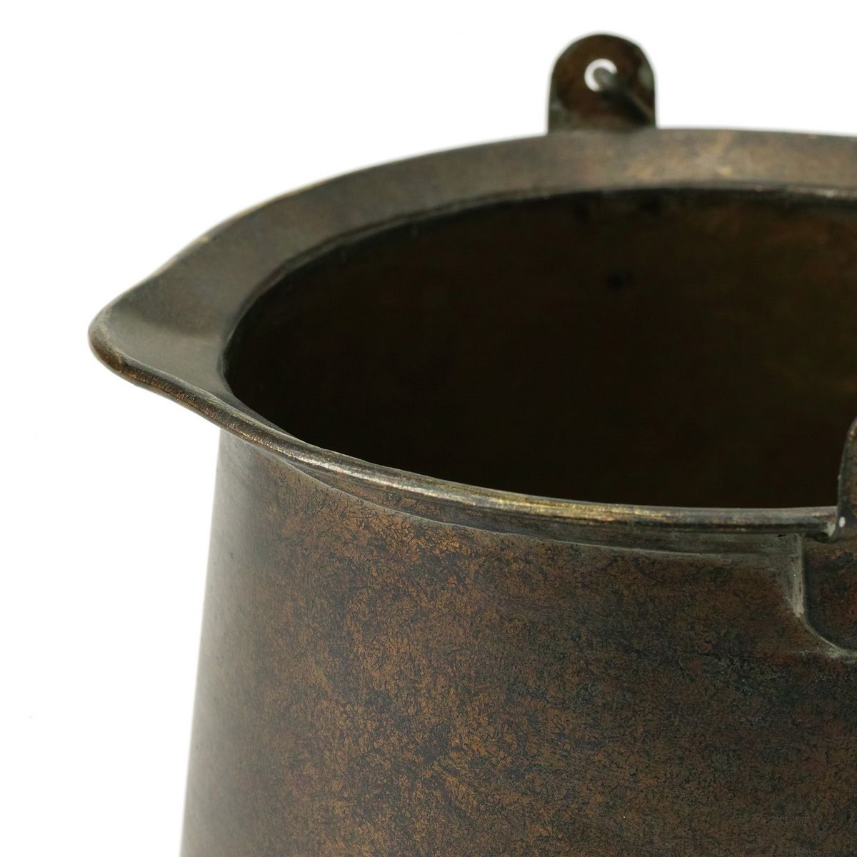 SOW/Deep Bloom ワンハンドルブリキラウンドポット Sサイズ/DTDT6041SW