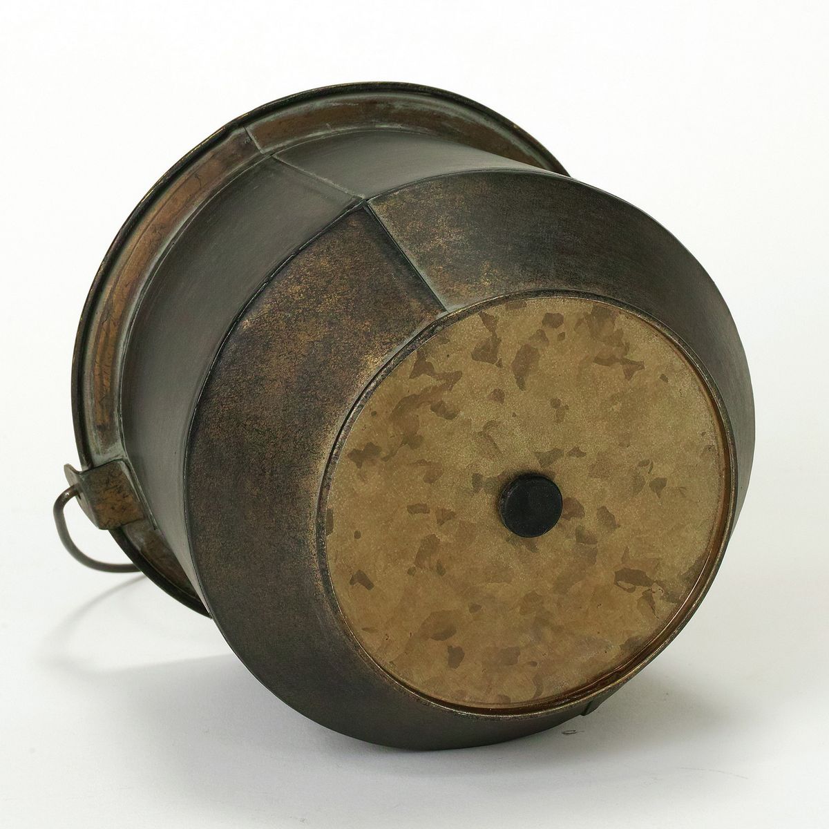 SOW/Deep Bloom ワンハンドルブリキラウンドポット Sサイズ/DTDT6041SW