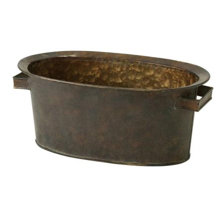 SOW/Deep Bloom ブリキオーバルポット/DTDT6080SW