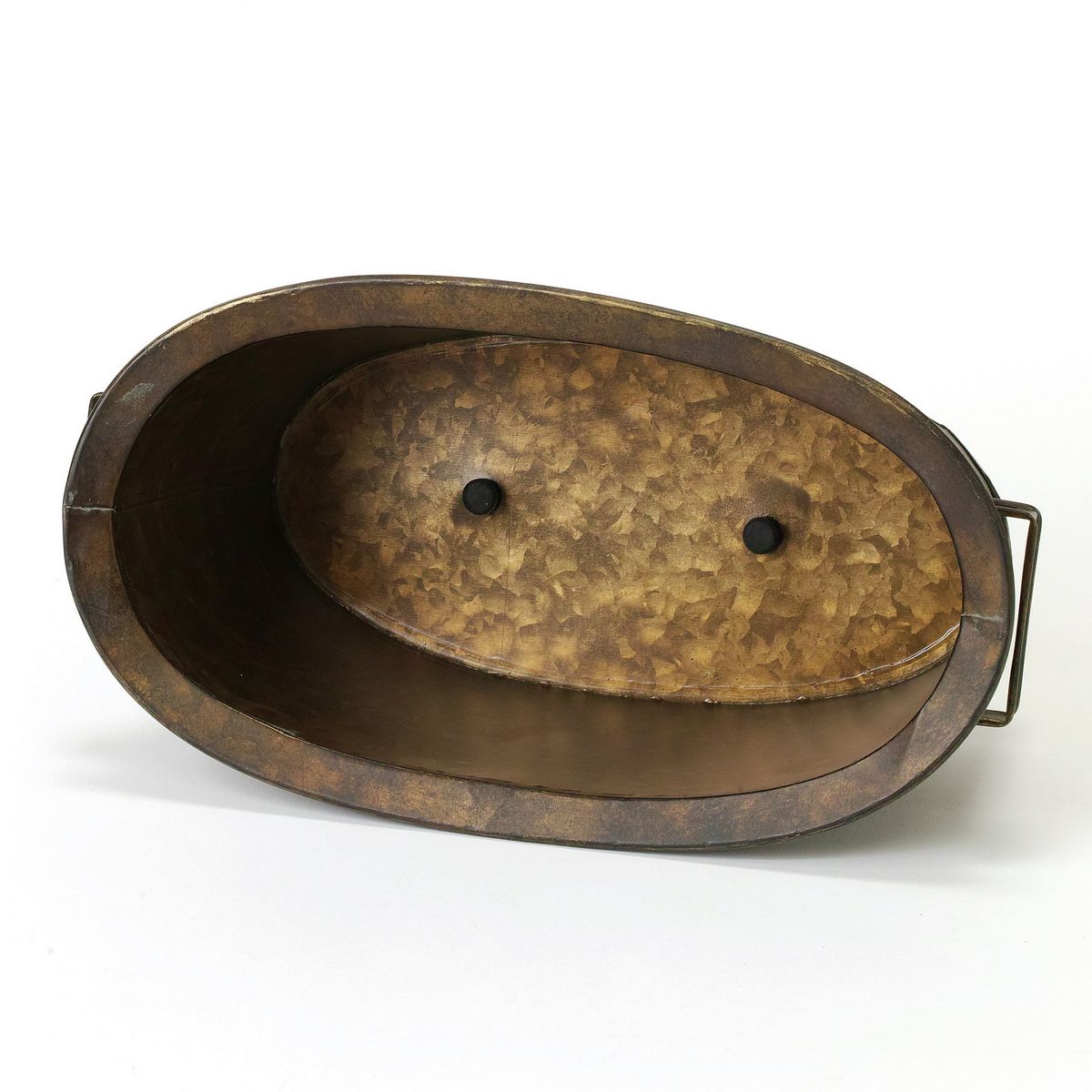 SOW/Deep Bloom ブリキオーバルポット/DTDT6080SW