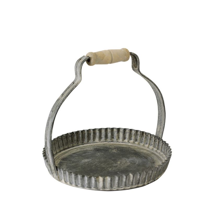 SOW/ラギッド ハンドルブリキトレイ ラウンド Sサイズ/BAGF2061SW