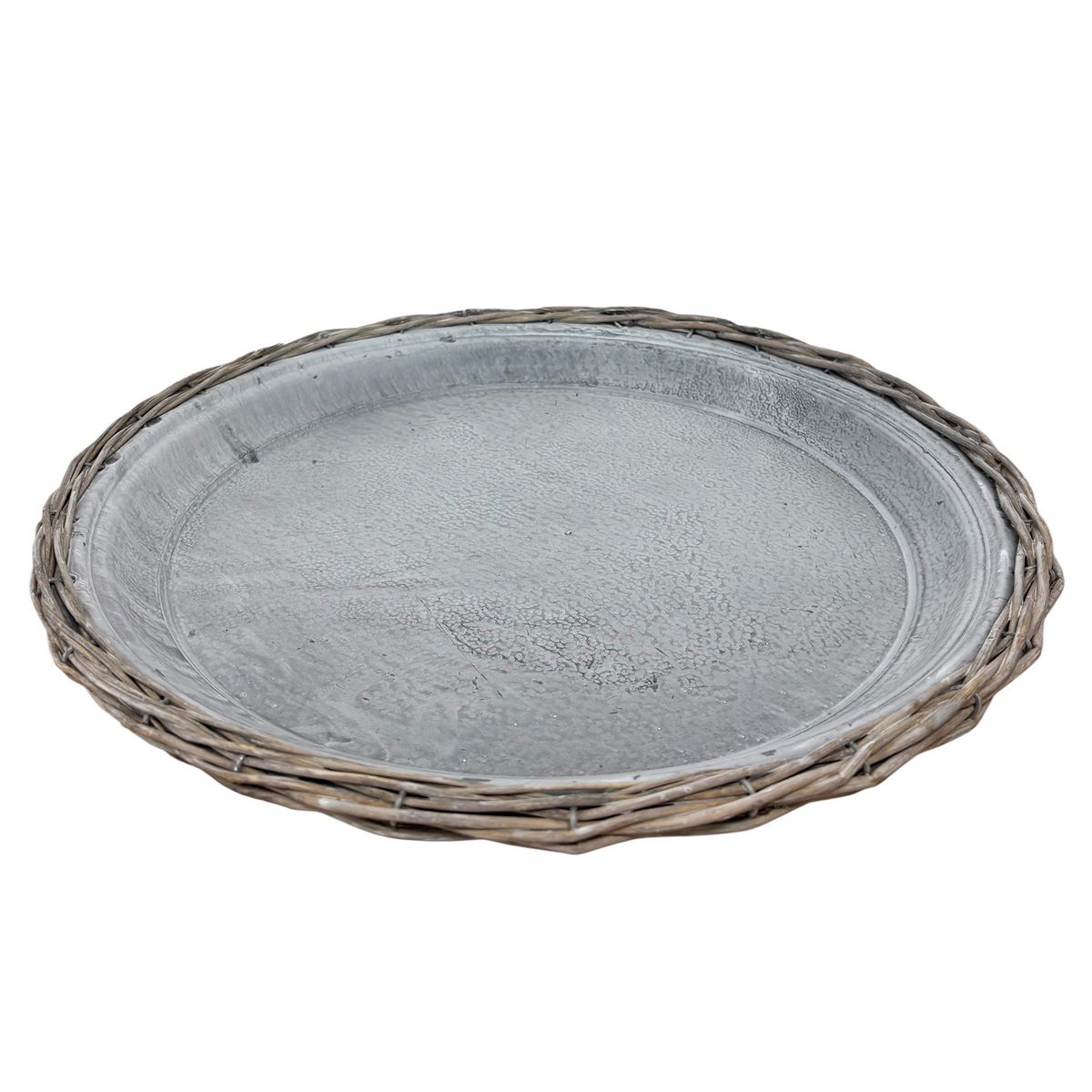 SOW/かご編みアンティークプレート 41cm/LGC0002