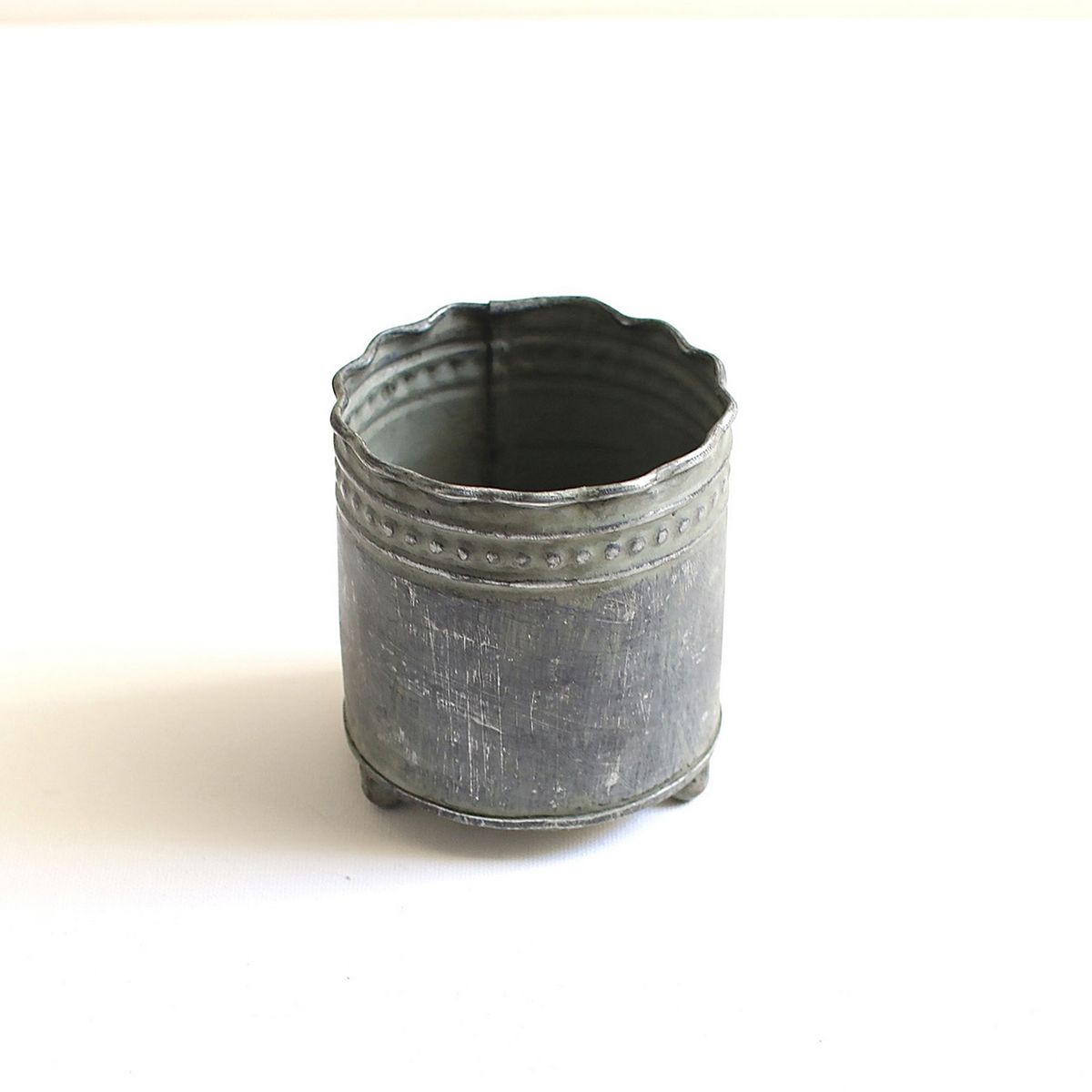 SOW/ブリキガーデンピック ラウンドポット/BAGG1005