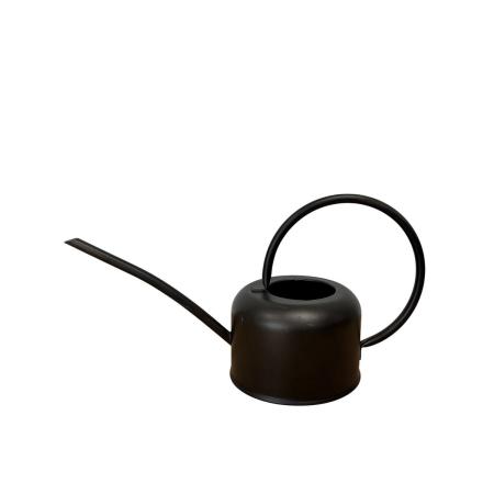 SOW/NORMANDIE アイアンハンドルブリキジョーロ ガンメタ 細口 1L/HUY805GN