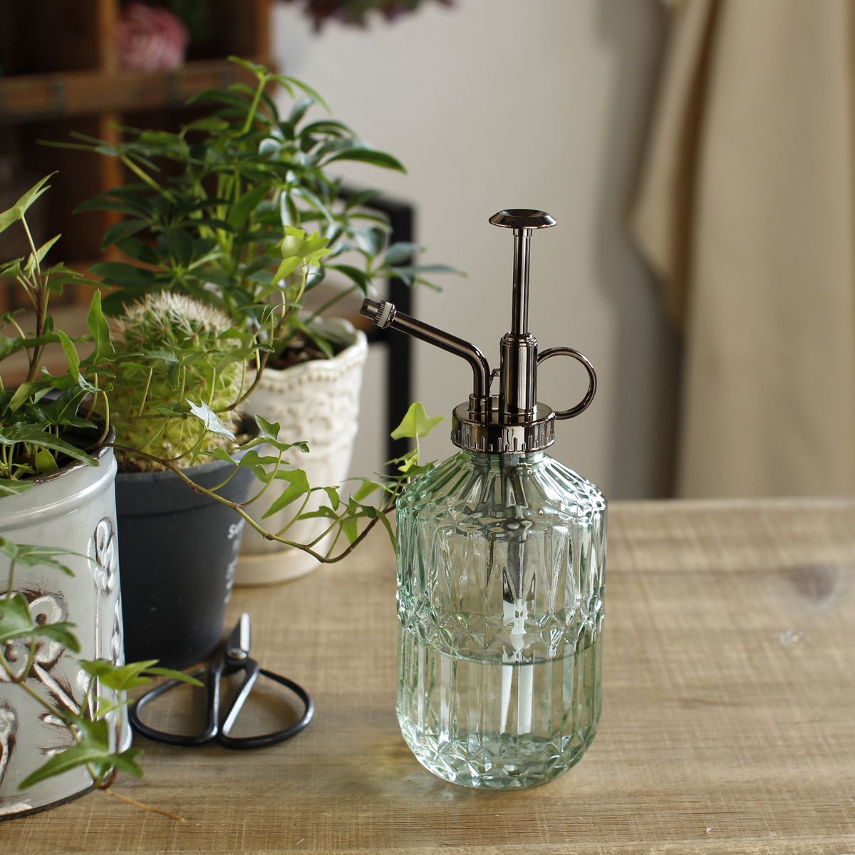 SOW/ガラススプレーボトル グリーン 400ml/SXGY1020GRSW