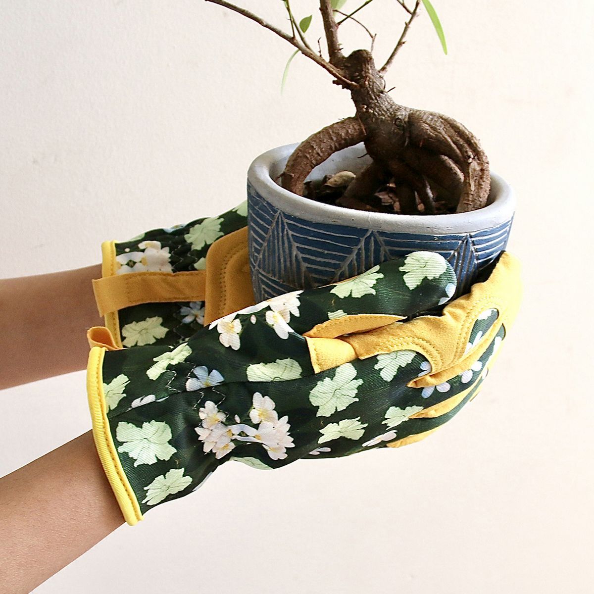 SOW/ガーデングローブ ブルーム グリーンフラワー×イエロー/GBG2004